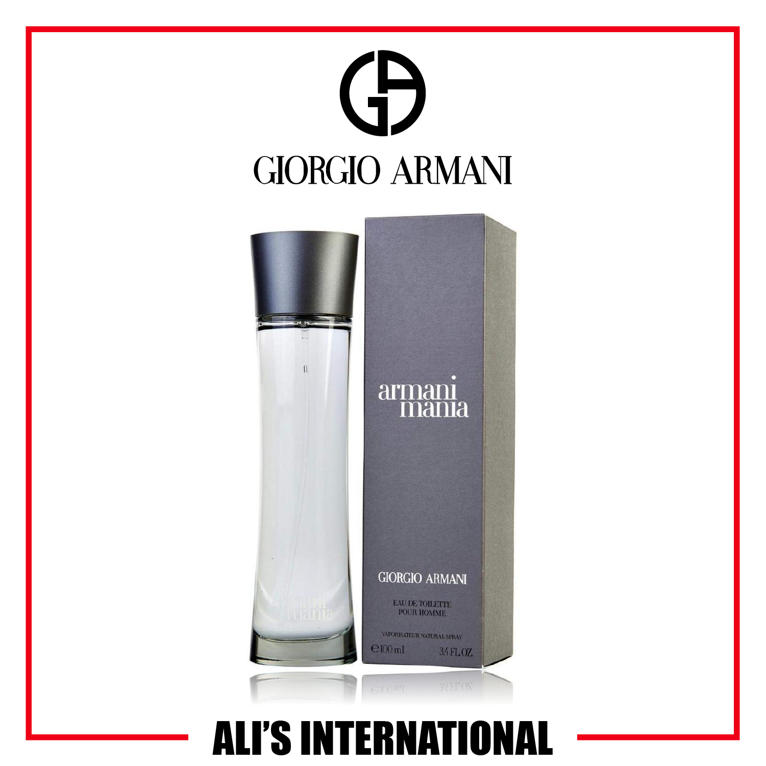 Armani mania eau de toilette pour homme hot sale