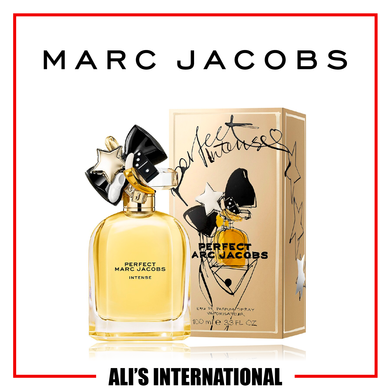 MARC JACOBS - Perfect Intense 香水 50ml Amazon.com: Marc Jacobs Perfect Intense Eau de Parfum 3.3 fl oz