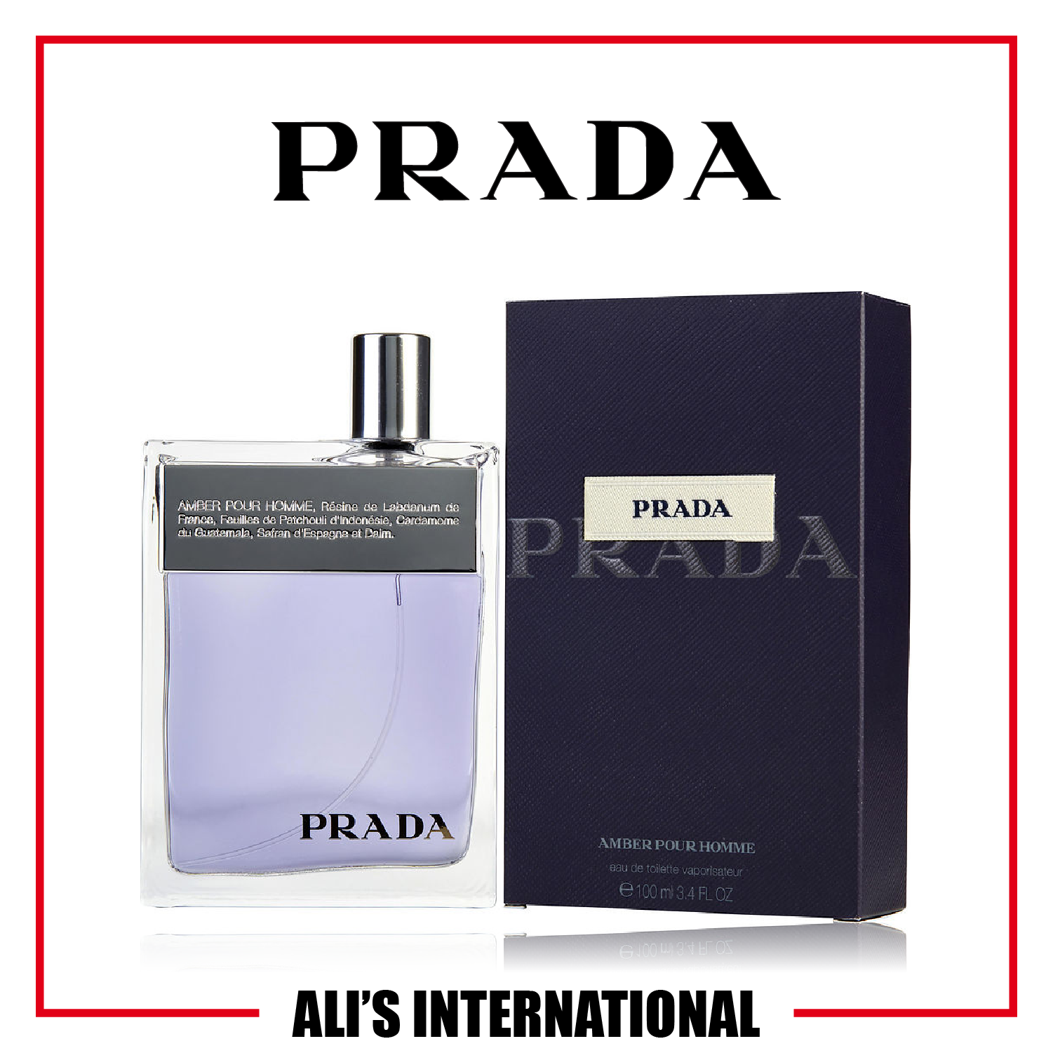 Prada top homme amber