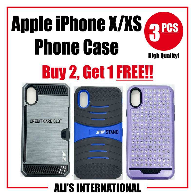 Apple iPhone X/XS Phone Case - 3 Pcs **BUY 2, GET 1 FREE!!**