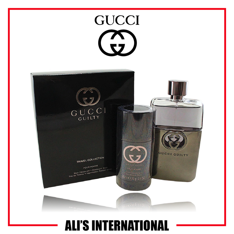 Gucci Guilty Pour Homme by Gucci - 2 Pc. Travel Set