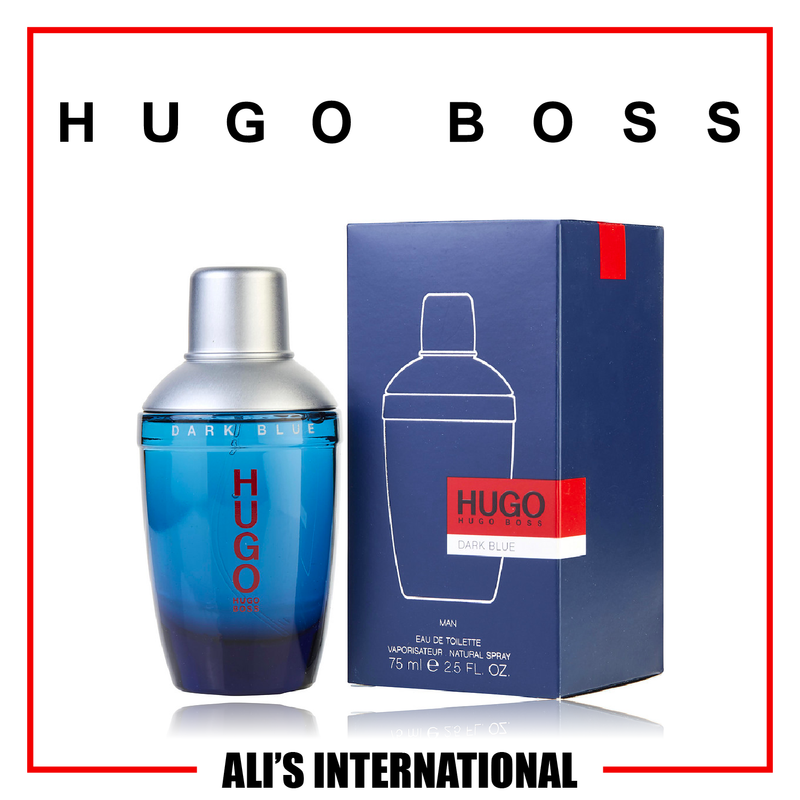 Hugo boss shop dark blue bottle