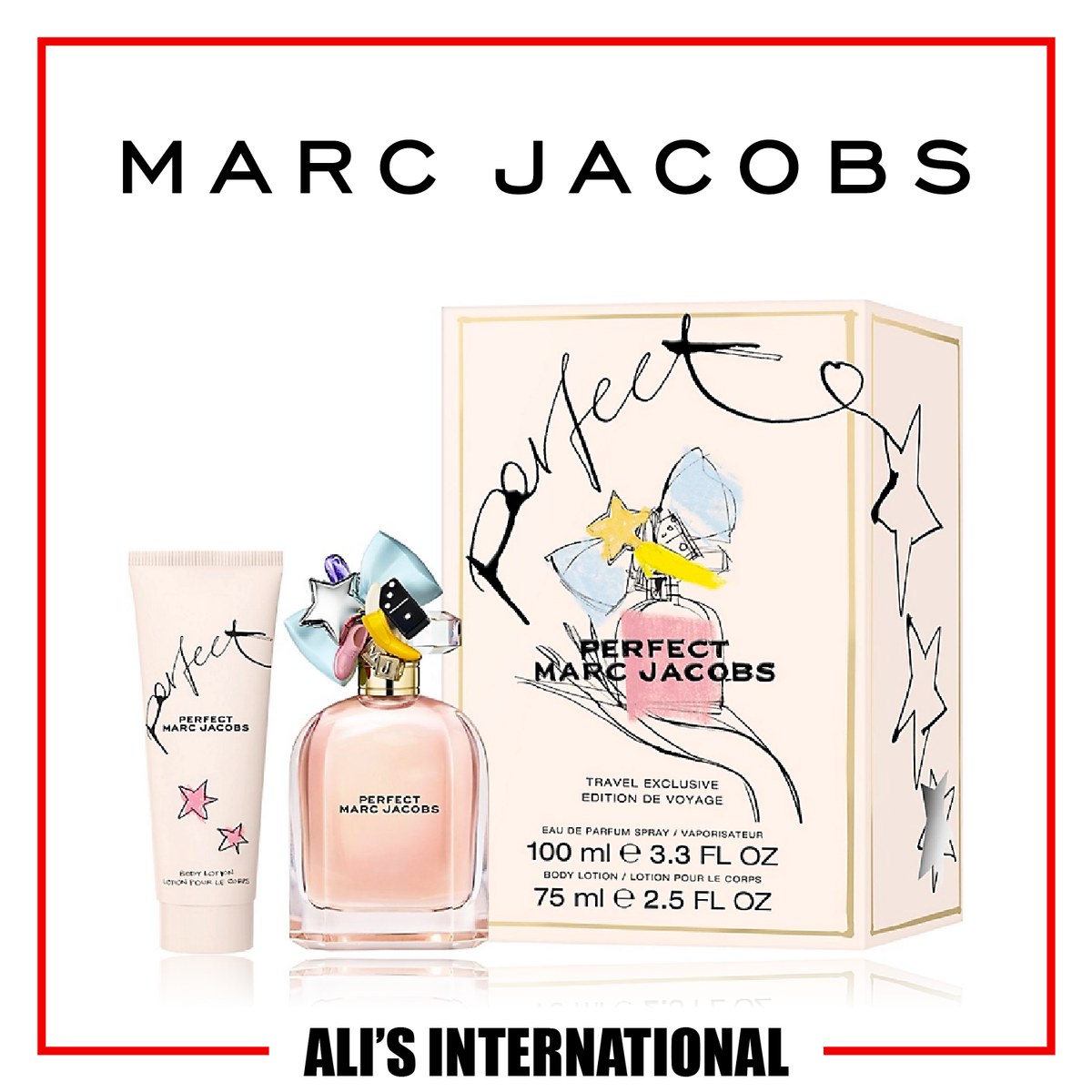 No.3 NMN Perfect Conques 60ml 2本セット Perfect by Marc Jacobs - 2 Pc. Travel Set