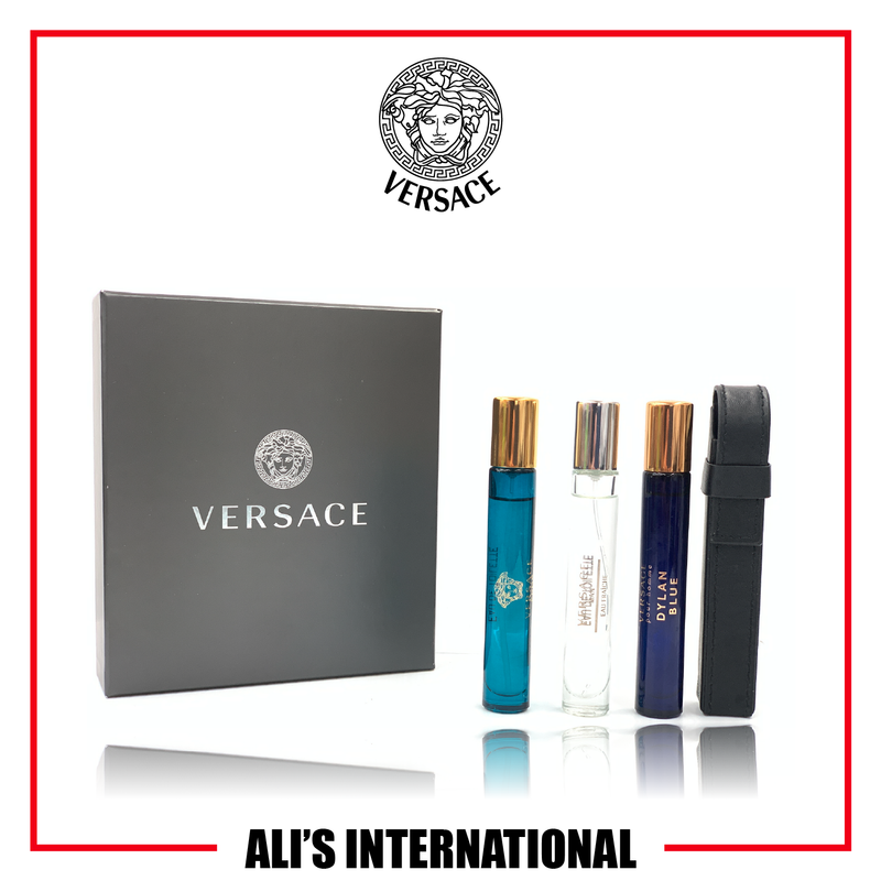 Versace 4 Pc. Mens Travel Gift Set