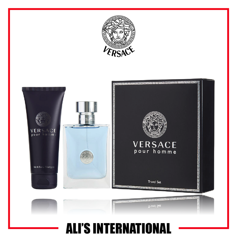 Versace Pour Homme by Versace - 2 Pc. Travel Set